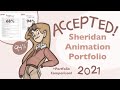 [ACCEPTED] Sheridan Animation Portfolio 2021 + Portfolio Comparison & Improvement (with Commentary)