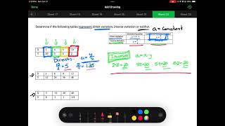 Alg 2 - Unit 4 Part 1 - Variation Quiz Review