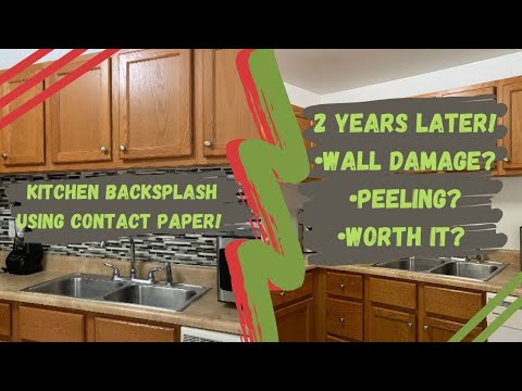 Does Contact Paper Damage The Walls? | Removing Contact Paper after 2 Years!