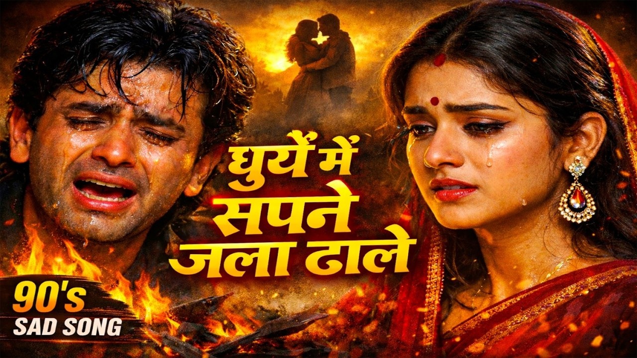 Dhuein Me Sapne Jala Dale 💔 | 90's Bollywood Sad Song | Dard Bhara Bewafai Gaana | Heart Broken 2026