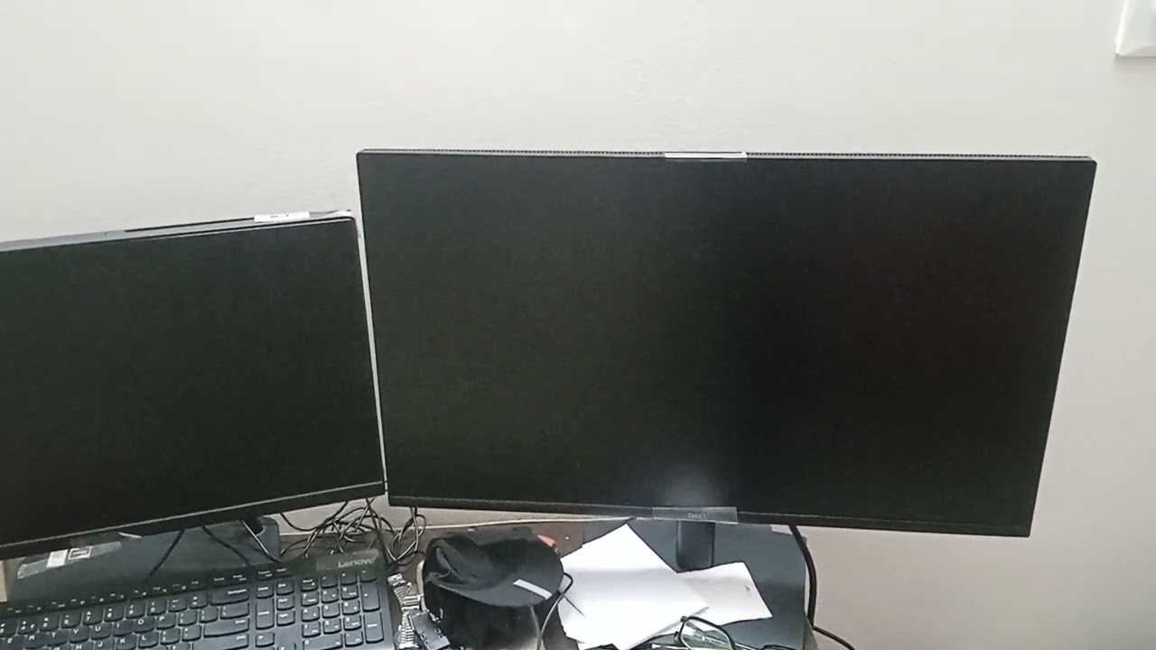 super dell 2725 large screen clear text too pc - hdmi vga computer monitor!