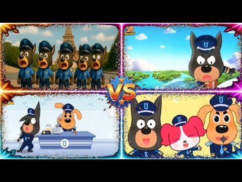 Sheriff Labrador Funny VS Sheriff Labrador Rescue ##part1