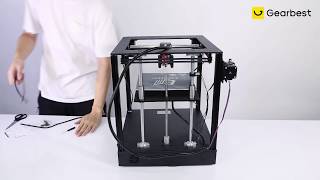 Eazmaker XY Cube Safe Stable High-precision 3D Printer  Installation - Gearbest.com