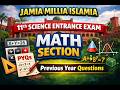 PYQ- Jamia Class 11th entrance exam science 2025