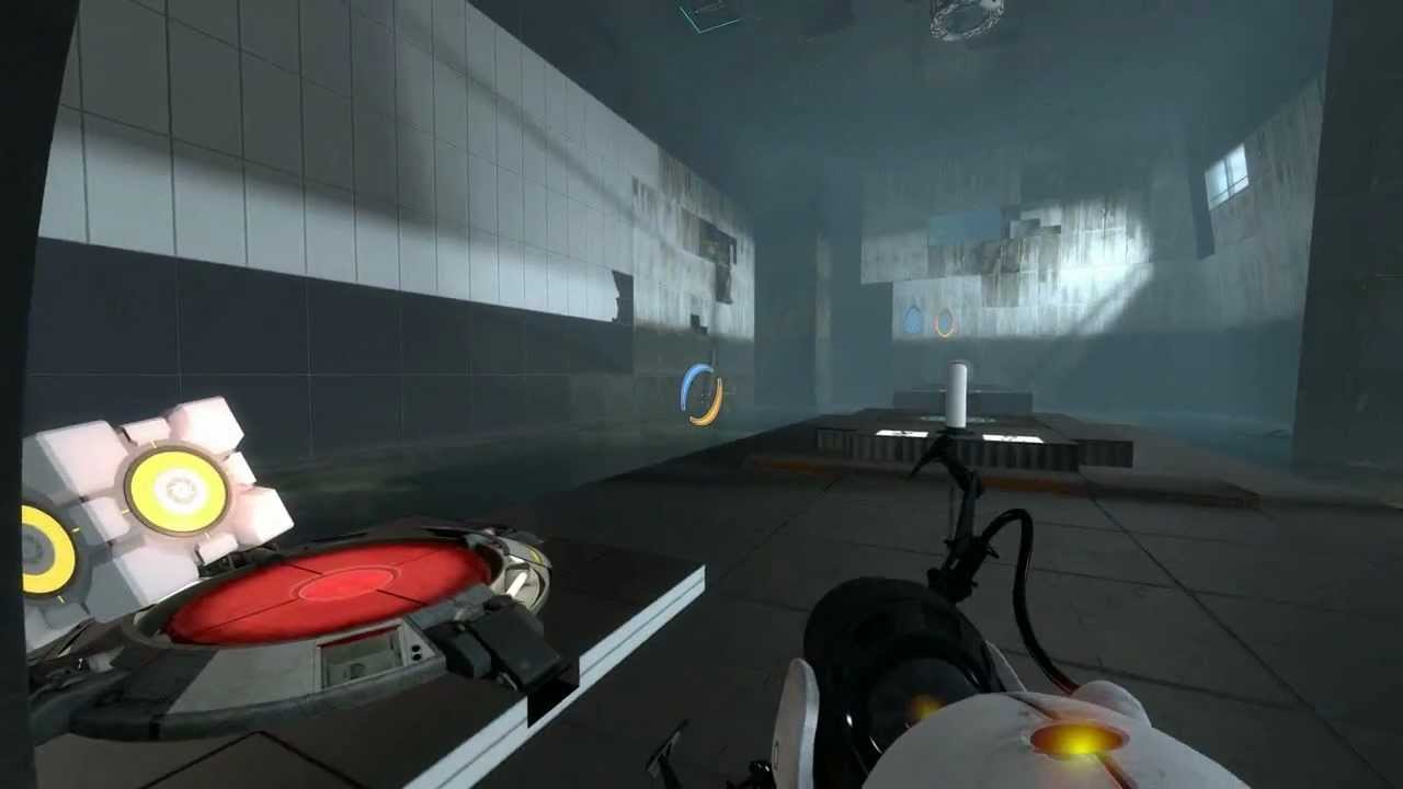 Portal 2 chapitre 2 : salle de test N°5 - YouTube
