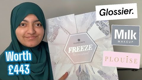 GLOSSYBOX ADVENT CALENDAR 2022