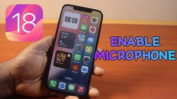 How to Turn On Microphone on iPhone on iOS 18