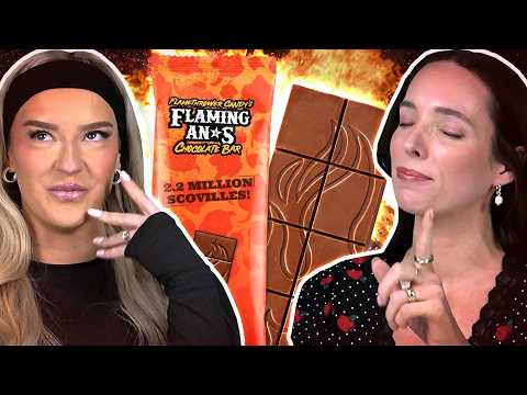 Irish People Try The World's Hottest Chocolate 2 (2.2 Million Scoville!)