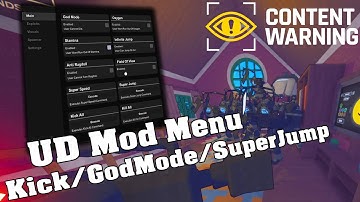Fusionware Mod Menu Best FREE UD Content Warning Cheat!