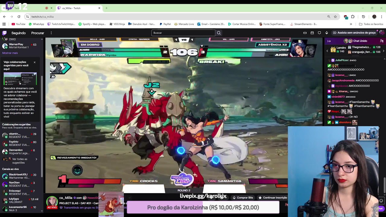 É HOJEEEEEEEEE! O primeiro torneio feminino de duplas no Brasil de 2XKO começa hoje!  Project Elas!