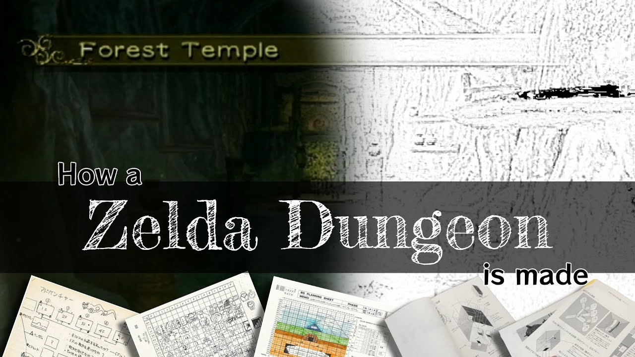 Как создается подземелье Zelda
