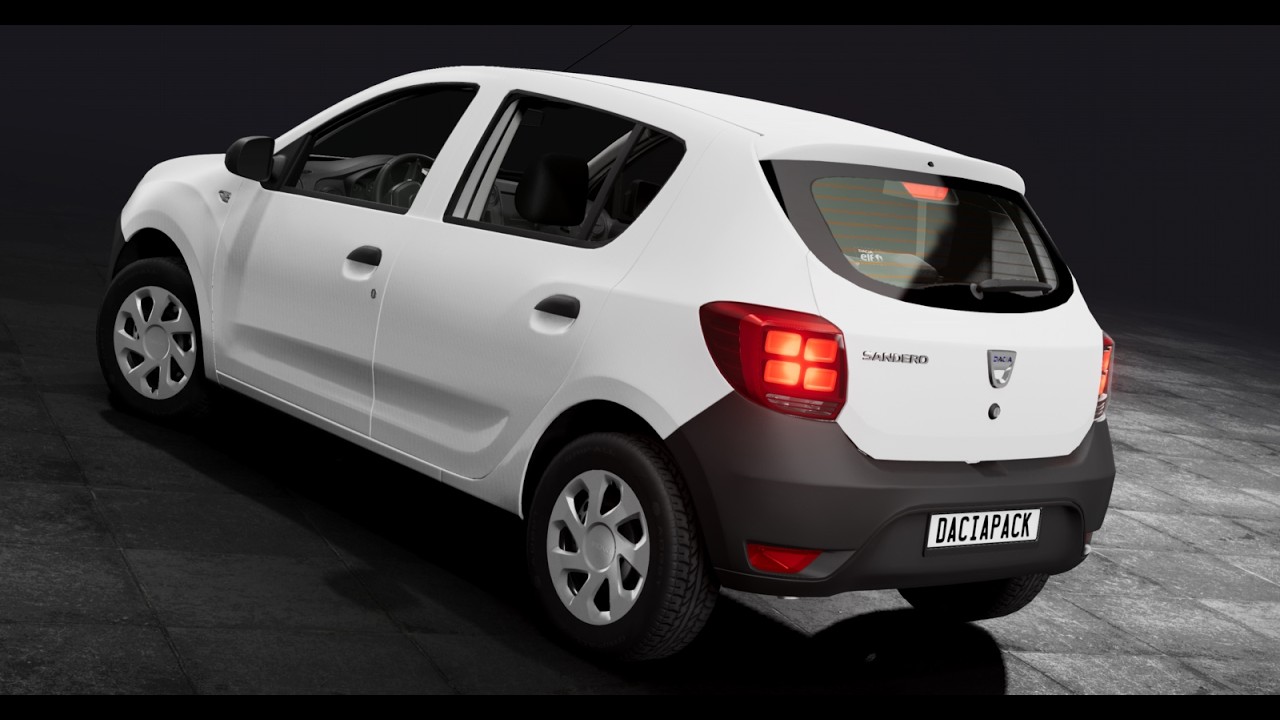 Exploring the New Dacia Sandero Mod in BeamNG Drive | Driving in 2K 60FPS