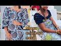IREBERE AMARIBAYA AGEZWEHO Y IBITENGE Modèle Blouse En Pagne