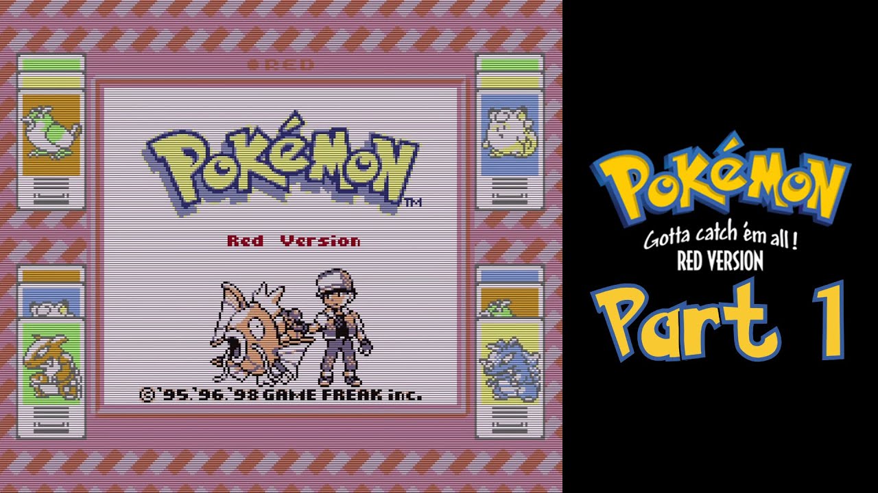 Pallet Town & Viridian City - Pokémon Red 100% (No Commentary) Part 1