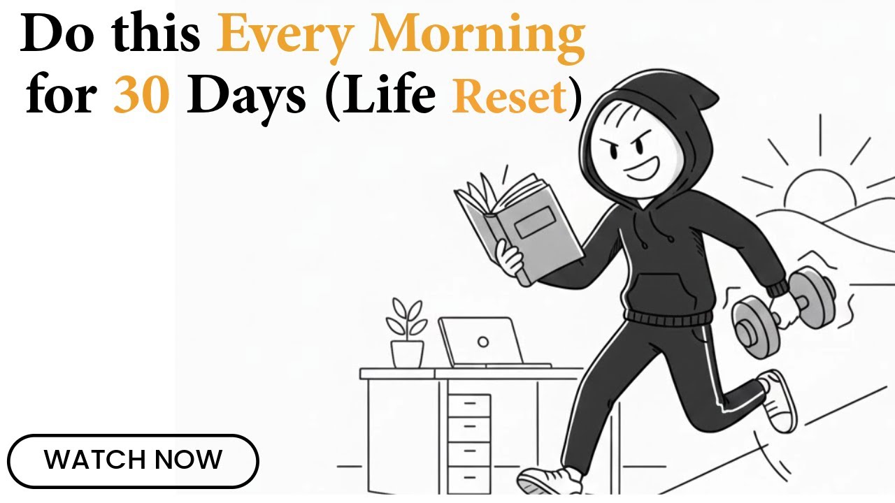 Do This Every Morning for 30 Days to Reset Your Productivity and Focus