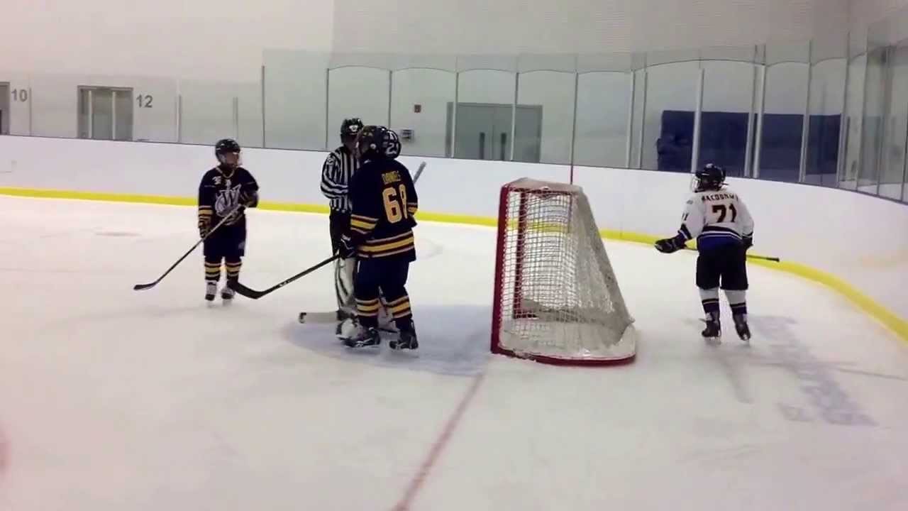 Wheatfield blades 2002 elite AAA hockey game period 2 YouTube
