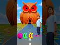wait for twist janp on to new colour monster Pac-Man vs Big monster Pac-Man #shorts #youtubeshorts