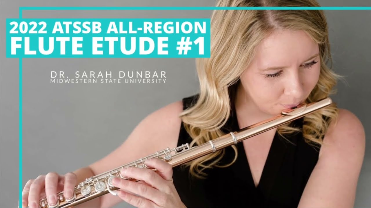 20222023 ATSSB AllState Flute Etude No. 1 YouTube