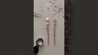 Perfect Pink Stone Placement – Professional Jewelry Assembly #jewellery #crafting #luxury