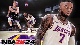 NBA 2K24 PS5 My Career Ep 8 - Gold Space Creator Got Me Snatching Ankles !!