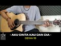 Kunci Gitar Aku Cinta Kau Dan Dia Chord Gampang