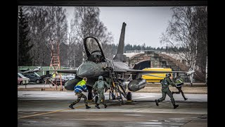 Belgische F-16’s blijven speurhonden van Baltisch luchtruim