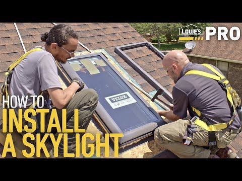 How To Install a Skylight | Lowe’s Pro