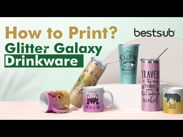 How to Print Sublimation Glitter Tumblers? 