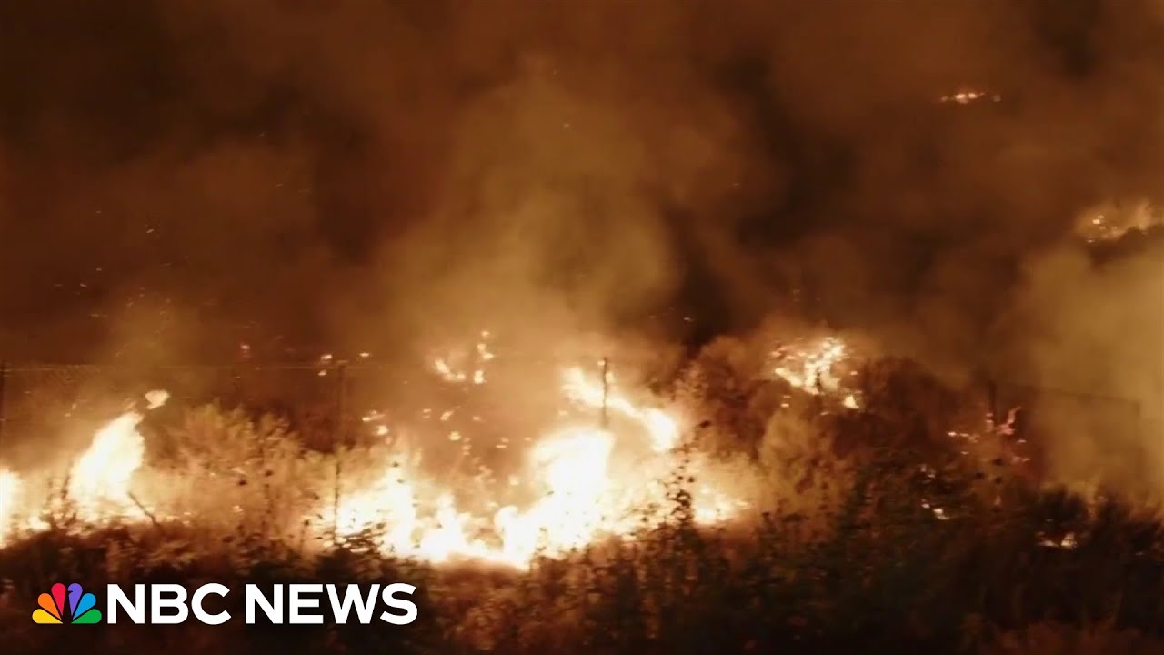 California wildfires spread in southern part of state