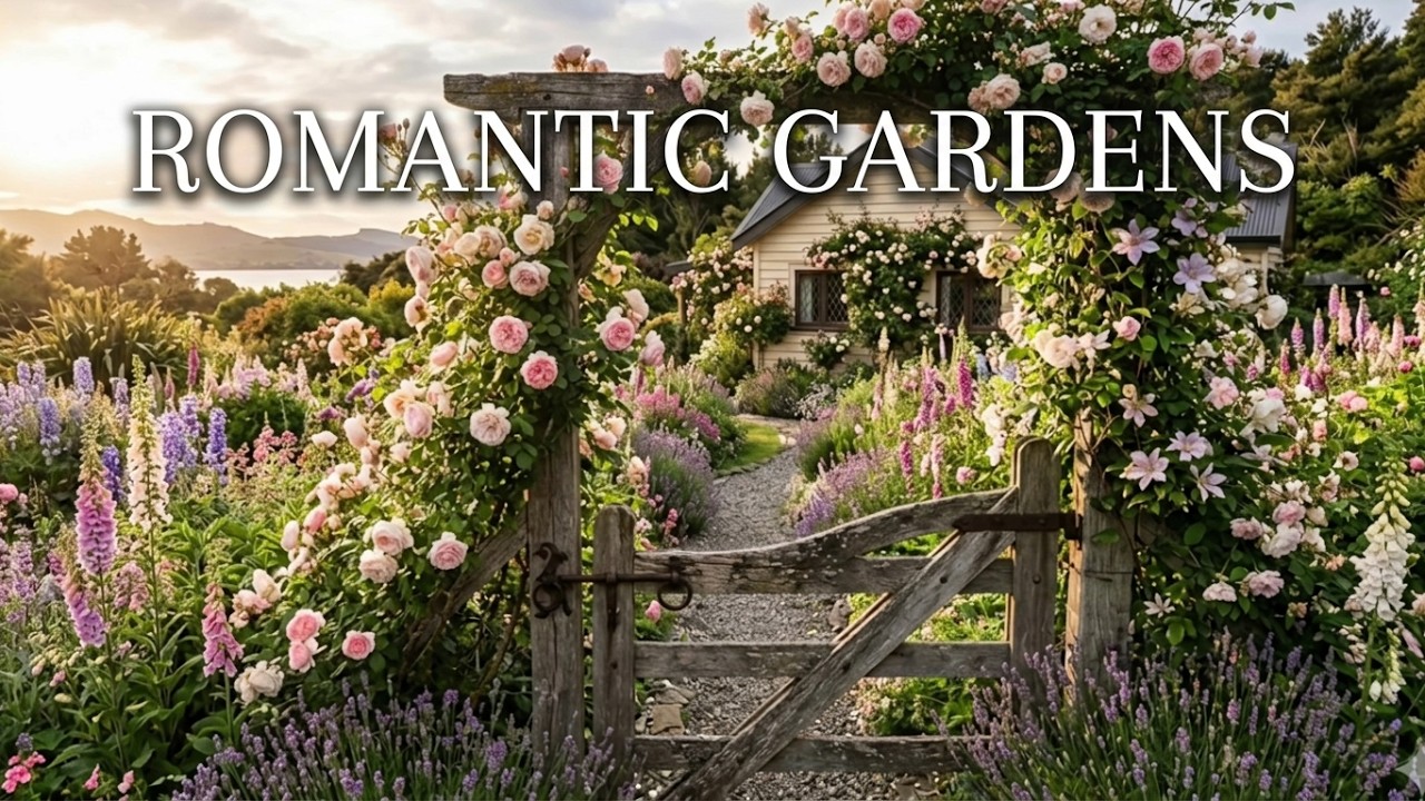 Check Out These Dreamy Gardens Guaranteed To Spark Romance | Cottagecore Ambience