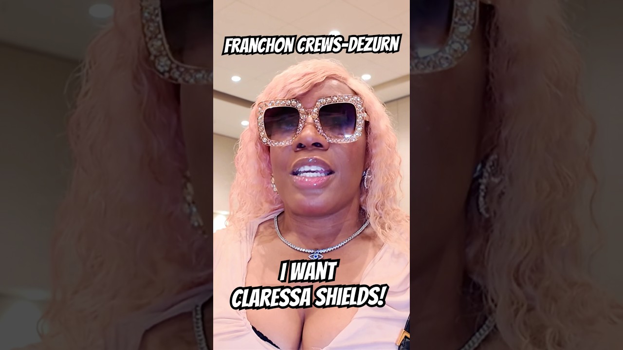 Franchon Crews-Dezurn wants to RUN IT BACK w/Claressa Shields!🔥#shorts