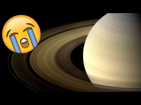 Saturn Is Losing It’s Rings At An Alarming Rate