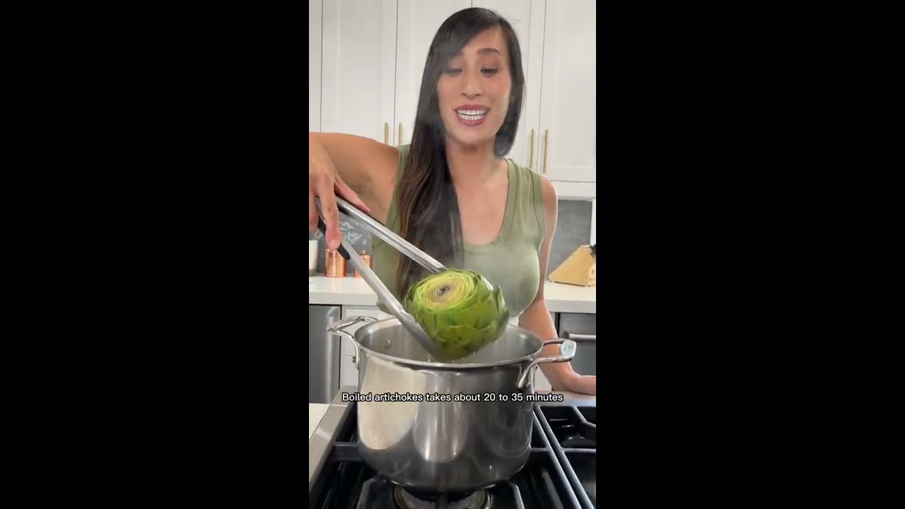 How To Cook Artichokes 2 Ways Steamed Boiled