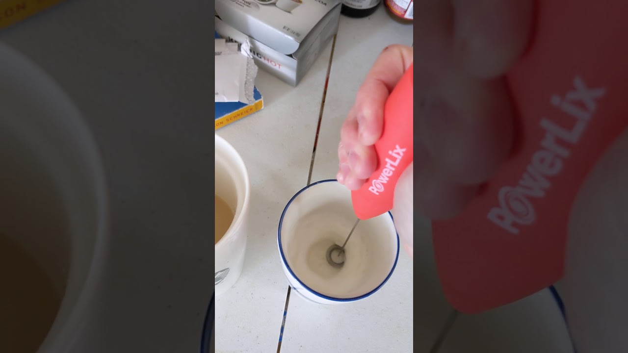 Milk frother - YouTube