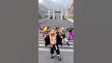 Trư Bát Giới cùng "bầy yêu quái" nhảy nhạc Tây Du Ký #shorts