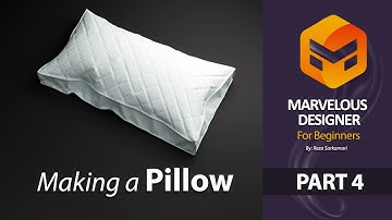 Marvelous Designer:  Making a Pillow