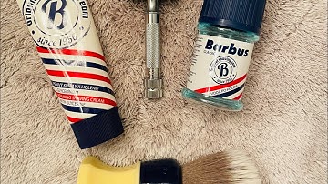 Barbus Classic, DE Merkur 34c, PAA Starcraft brush
