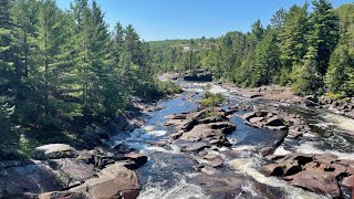 Onaping Falls And Ay Jackson Lookout