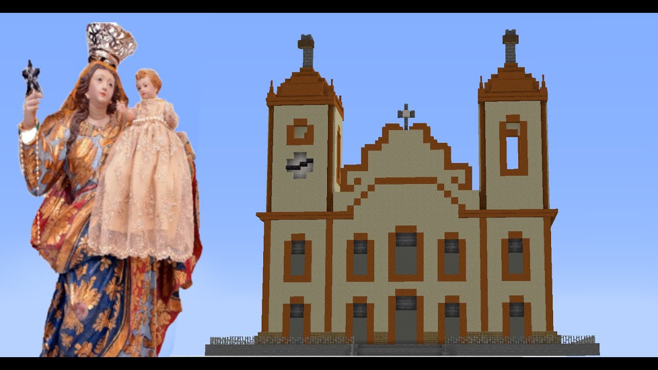 Minecraft: Igreja da Matriz de Natividade-TO