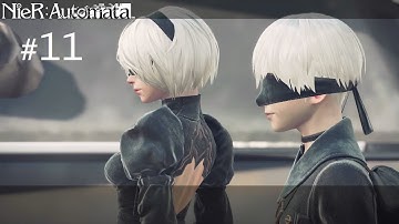 NieR: Automata - Route A - Part 11 Ancient Machine (Playthrough Commentary)