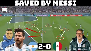 Tactical Analysis : Argentina 2-0 Mexico | More Signs Of Danger For Mexico |