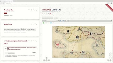 D&D Quest with TiddlyMap