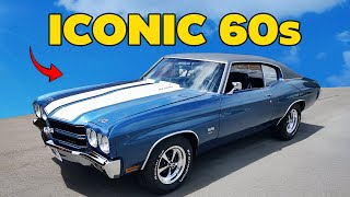 10 Most Iconic Muscle Cars Of All Time: 1960's edition!