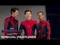Spiderman no way home special features  suiting up  on digital march 22nd