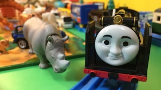 【treno giocattolo】Il trenino Thomas Hiro visitare Safari Park (01782 it) screenshot 2