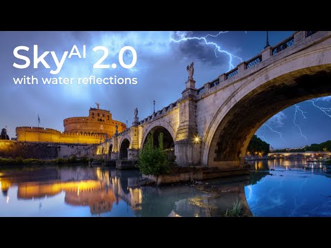 Sneak Peek: Water Reflections in AI-powered Sky Replacement