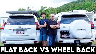 Flat Tailgate vs Wheelback Prado 150 // Detailed Comparison and Why You Should CHOOSE CAREFULLY!