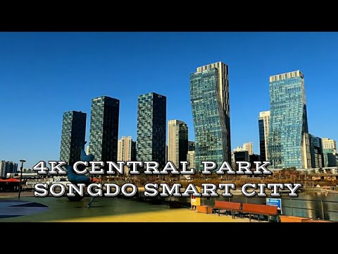 BEST INCHEON  Walk Around Central Park Songdo เซ็นทรัลปาร์คซองโด