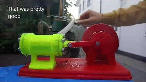 3D Printed steam engine live steam tests
