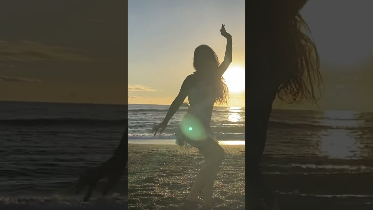 Tribal Fusion Belly Dancing on the Beach